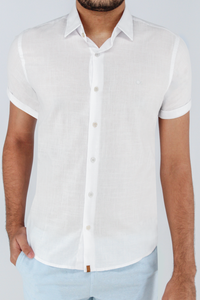 Camisa Linho Ogochi Curta