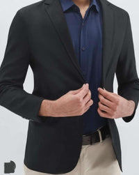Blazer Masculino Ogochi Slim Seja Preta
