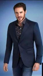 Blazer Masculino Ogochi Slim Seja Preta