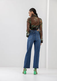 Calça Jeans Feminino Lez a Lez Reta