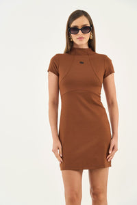 Vestido Comfort Manga Curta colcci