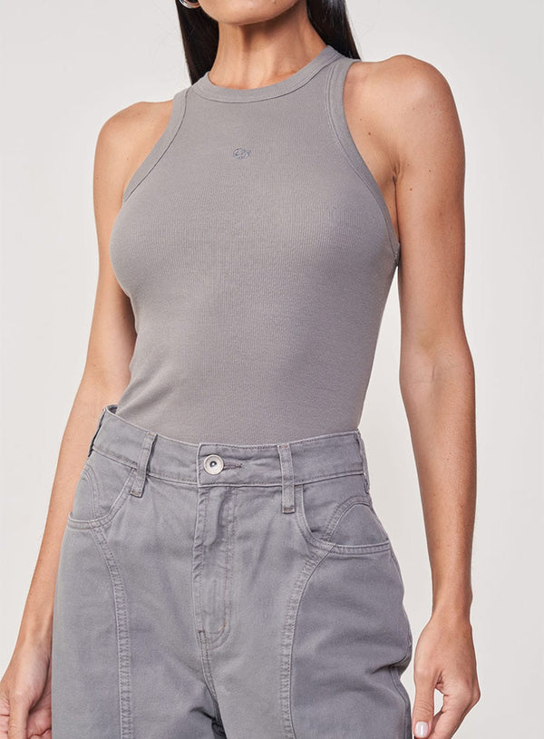Blusa canelada mescla colcci