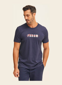 Camiseta Azul Forum