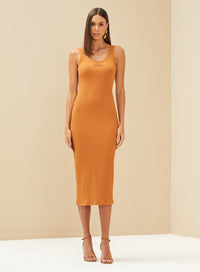 Vestido Forum Canelado