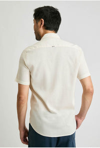 CAMISA RELAXED FIT MANGA CURTA LINHO