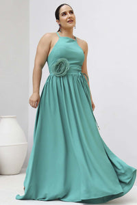 Vestido Longo Flor