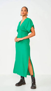Vestido Midi Manga Colcci Verde