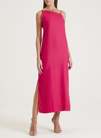 Vestido Midi Forum Rosa