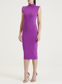 Vestido Midi Cava Forum Roxo