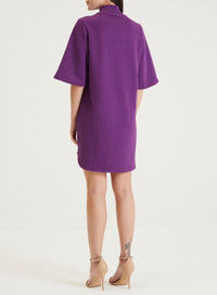 Vestido Moletom Forum Roxo